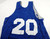 1990s Orlando Magic #20 Game Issued Blue Practice Jersey XXL DP61633