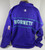 2000-01 Charlotte Hornets Jerome Moiso #6 Game Used Purple Jacket 911 P 54 2