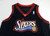 1997-98 Philadelphia 76ers Blank Game Issued Black Jersey 50 DP59157