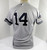 2019 New York Yankees Tyler Wade #14 Game Issued Pos Used Grey Jersey 150 PS P