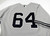 2021 New York Yankees Carlos Mendoza #64 Game Issued P Used Grey Jersey 16 P 3