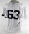 2017 New York Yankees Marcus Thames #63 Game Used White Jersey Black Band 50 3