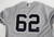 2023 New York Yankees Ryan Weber #62 Game Issued Grey Jersey 42 DP73882