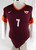 2000s Virginia Tech Hokies #7 Game Used Maroon Jersey Volleyball M DP96914