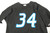2007 Toronto Blue Jays #34 Game Used Black Jersey BP ST 52 DP64343