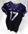Texas Christian TCU Frogs #17 Game Used Black Jersey Football NP Rem 42 225