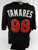 2014-16 Miami Marlins Joel Tamares #98 Game Used Black Jersey BP ST 44 060