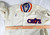 1983-87 Cleveland Cavaliers Brown Game Used White Warm Up Jacket USA P 46 250