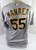 2020 Oakland A's Athletics Sean Manaea #55 Game Issued Pos Used Grey Jersey 48 1