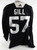2024 Tampa Bay Lightning Dylan Gill #57 Game Used Black Practice Jersey 56 587