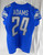 2019 Detroit Lions Andrew Adams #24 Game Used Blue Jersey 100 Year Patch 40 655