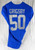 2018 Detroit Lions Nicholas Grigsby #50 Game Issued Blue Jersey Thanksgiving 4