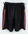 2015-16 Boise State Broncos #1 Game Used Black Shorts Basketball XL 794