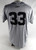 2021 Long Beach State Dirtbags #33 Game Used Grey Jersey Baseball L 624