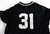 2021 Long Beach State Dirtbags #31 Game Used Black Jersey Baseball L 634