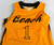 2014-15 Long Beach State Dirtbags #1 Game Used Yellow Jersey Basketball M 640