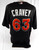 2014-16 Miami Marlins Kevin Cravey #63 Game Used Black Jersey BP ST 46 001