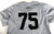 2021 Long Beach State Dirtbags #75 Game Used Grey Jersey Baseball M 677