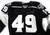 Ontario Reign #49 Game Used Black Jersey Name Plate Removed 56 466