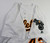 2016 Oakland Athletics Andrew Lambo #42 Game Issued P Used White Jersey JRD 50 3
