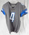 2019 Detroit Lions Chase Daniel #4 Game Issued Grey Jersey Color Rush 44 620
