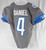 2019 Detroit Lions Chase Daniel #4 Game Issued Grey Jersey Color Rush 44 620