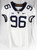 2019-23 West Virginia Mountaineers #96 Game Used White Jersey Football NP R 46 0