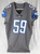 2018 Detroit Lions Reggie Ragland #59 Game Issued Grey Jersey Color Rush 44 640