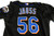 2011 New York Mets Dave Jauss #56 Game Used Black Jersey 48 187