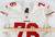 2013 San Francisco 49ers Anthony Davis #76 Game Used White Jersey 50 165