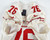 2013 San Francisco 49ers Anthony Davis #76 Game Used White Jersey 50 165
