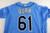 2023 Tampa Bay Rays Ryan Burr #61 Game Issued Blue Jersey 48 068