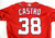 2023 Washington Nationals Anthony Castro #38 Game Issued Red Jersey 44 451