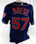 2002 Cleveland Indians Ryan Drese #57 Game Used Blue Jersey 50 861