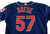 2002 Cleveland Indians Ryan Drese #57 Game Used Blue Jersey 50 861