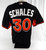 2014-16 Miami Marlins Brian Schales #30 Game Used Black Jersey BP ST 46 890