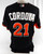 2014-16 Miami Marlins Rehiner Cordova #21 Game Used Black Jersey BP ST 46 894