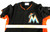 2014-16 Miami Marlins Rehiner Cordova #21 Game Used Black Jersey BP ST 46 894