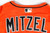 2012-17 Miami Marlins Tyler Mitzel #47 Game Used Orange Jersey 48 038