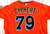2012-17 Miami Marlins Dylan Cyphert #79 Game Used Orange Jersey 46 052