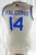 2021-22 Air Force Falcons #14 Game Used Grey Jersey Basketball M DP99189