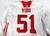 Detroit Red Wings Viro #51 Game Used White Practice Jersey Nielsen Filppula NP