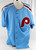 2000s Mens Philadelphia Phillies Blank Authentic Blue Jersey Majestic 2XL 949