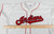 1990s Mens Cleveland Indians Blank Authentic White Jersey Russell 52 971