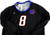 2014 Boise State Broncos #8 Game Used Black Jersey Volleyball M DP99096