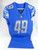 2017 Detroit Lions Justin Stockton #49 Game Issued Blue Jersey 38 DP65549