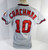 1990 California Angels Pete Coachman #10 Game Used Grey Jersey DP14451