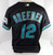 1990s Florida Marlins Joe Breeden #12 Game Used Black Jersey ST BP 48 DP62796