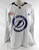 2022 Tampa Bay Lightning Kaden Pitre #44 Game Used White Jersey Dev Camp 56 526