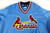 2000s Mens St. Louis Cardinals Blank Authentic Blue Jersey Majestic Cooperstown